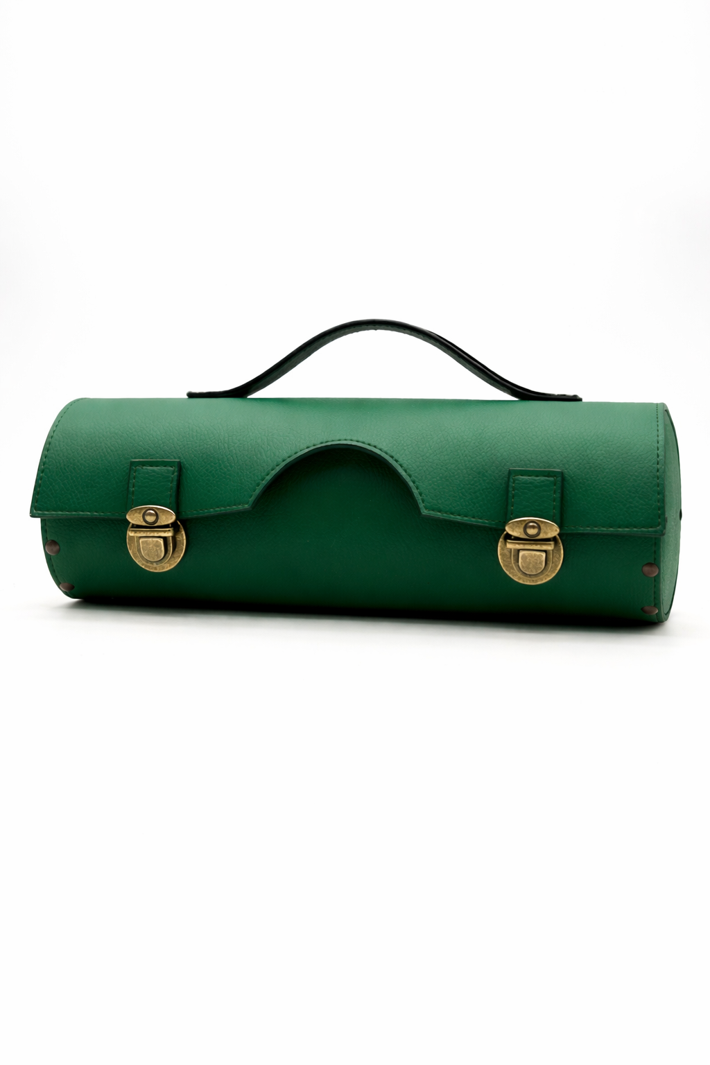 Custodia Porta Bottiglia | Verde Muschio - Ecopelle